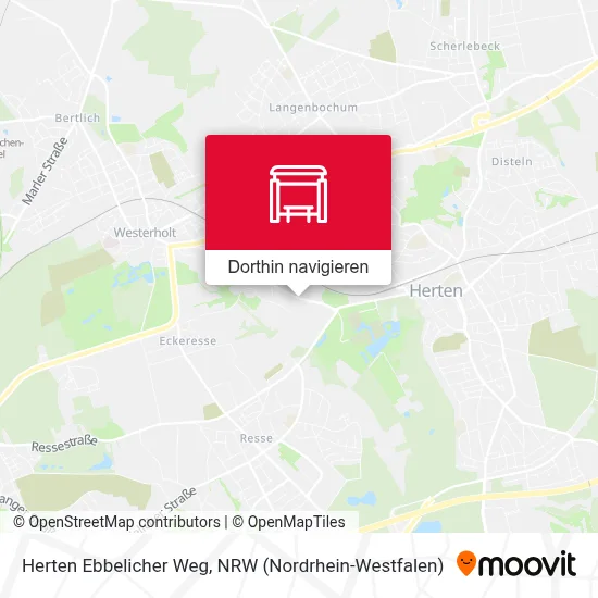 Herten Ebbelicher Weg Karte