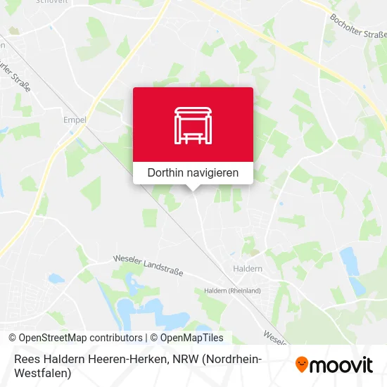 Rees Haldern Heeren-Herken Karte