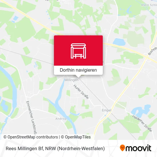 Rees Millingen Bf Karte