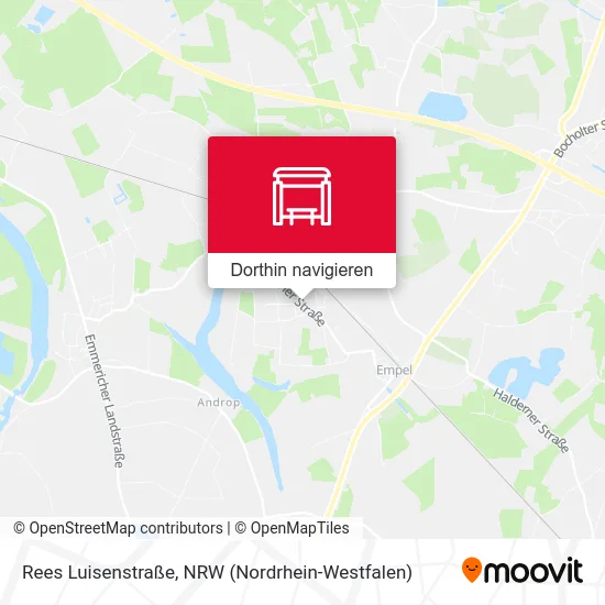 Rees Luisenstraße Karte