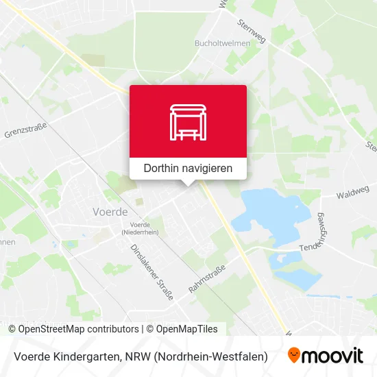Voerde Kindergarten Karte