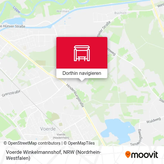 Voerde Winkelmannshof Karte