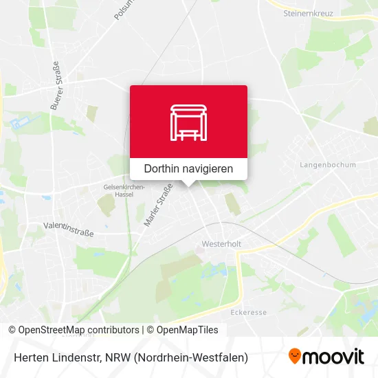 Herten Lindenstr Karte