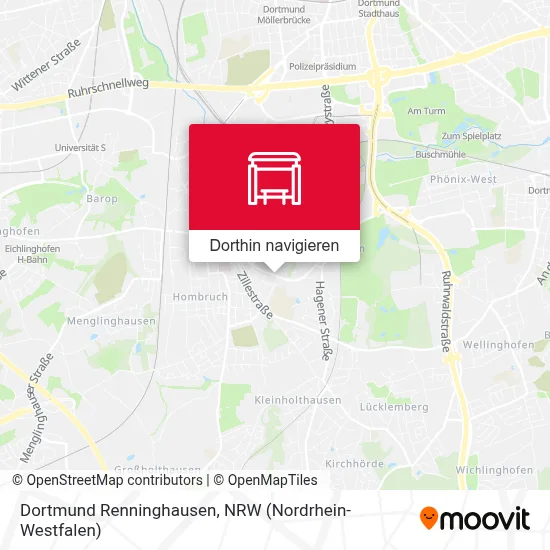 Dortmund Renninghausen Karte