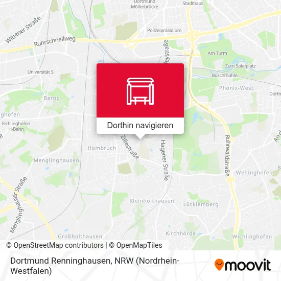 Dortmund Renninghausen Karte