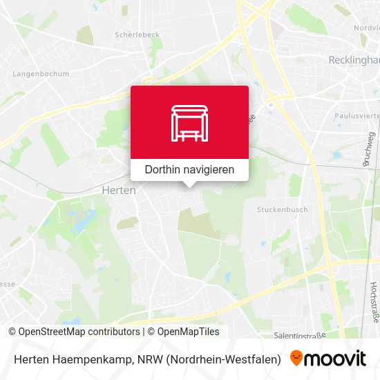 Herten Haempenkamp Karte