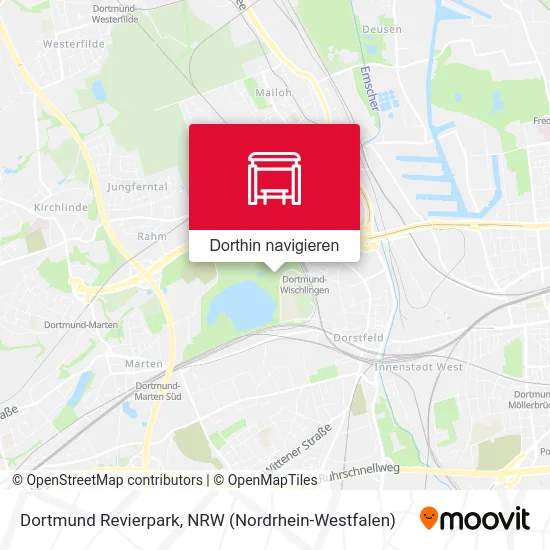 Dortmund Revierpark Karte