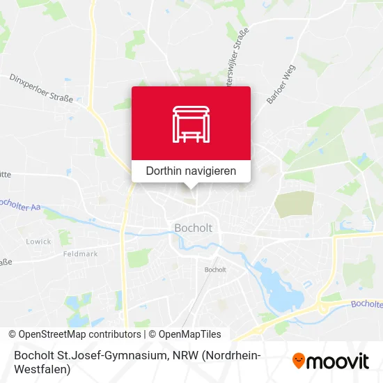 Bocholt St.Josef-Gymnasium Karte