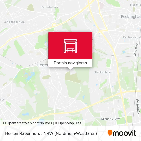 Herten Rabenhorst Karte