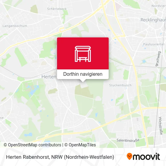 Herten Rabenhorst Karte