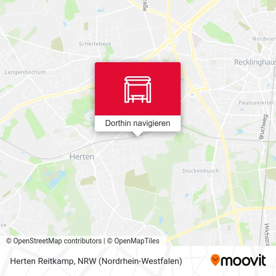 Herten Reitkamp Karte