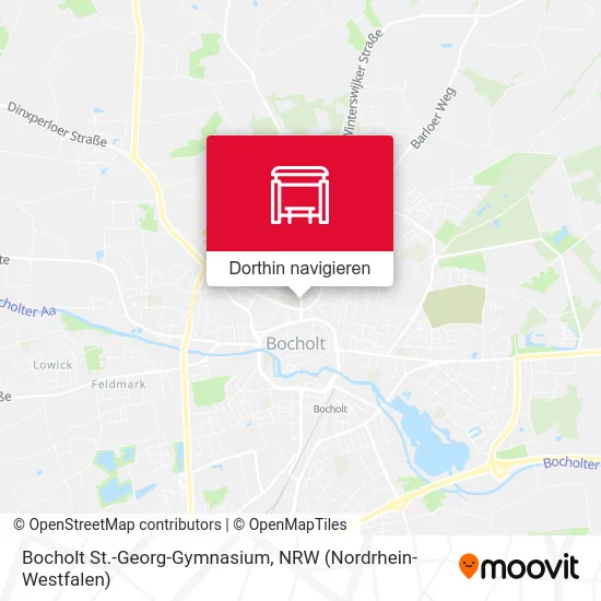 Bocholt St.-Georg-Gymnasium Karte