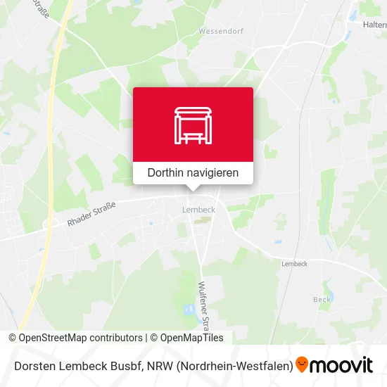Dorsten Lembeck Busbf Karte