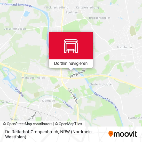 Do Reiterhof Groppenbruch Karte