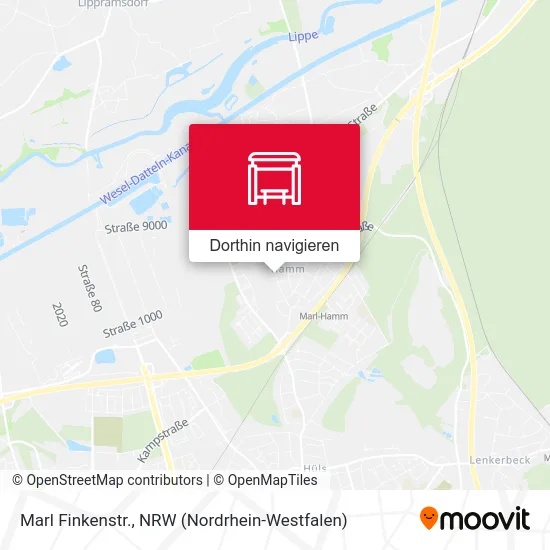 Marl Finkenstr. Karte