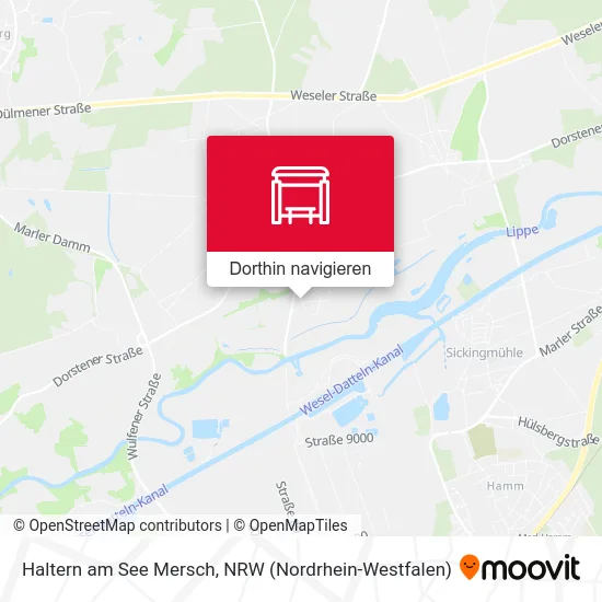 Haltern am See Mersch Karte