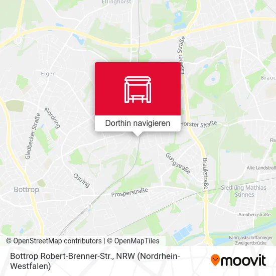 Bottrop Robert-Brenner-Str. Karte
