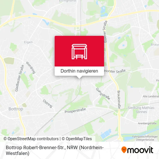 Bottrop Robert-Brenner-Str. Karte