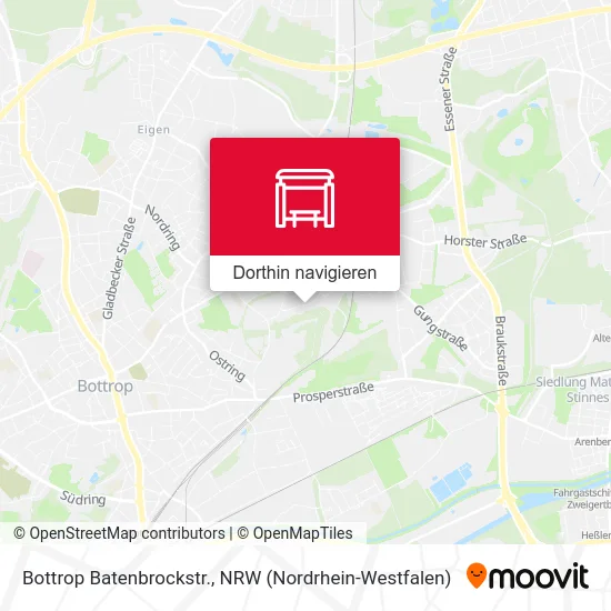 Bottrop Batenbrockstr. Karte