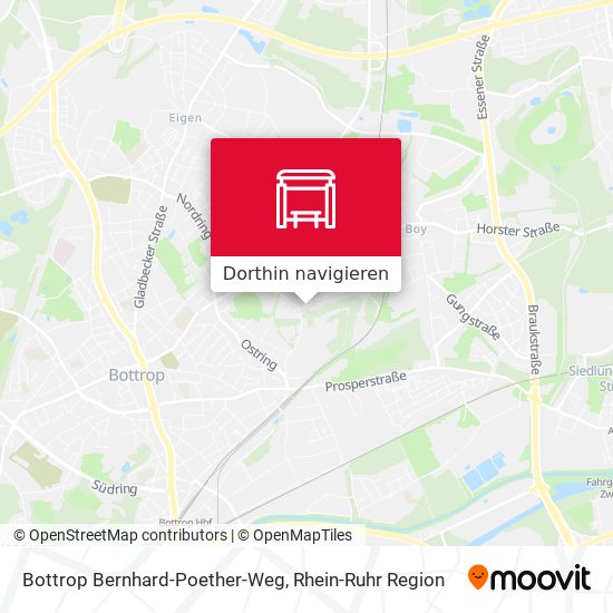 Bottrop Bernhard-Poether-Weg Karte