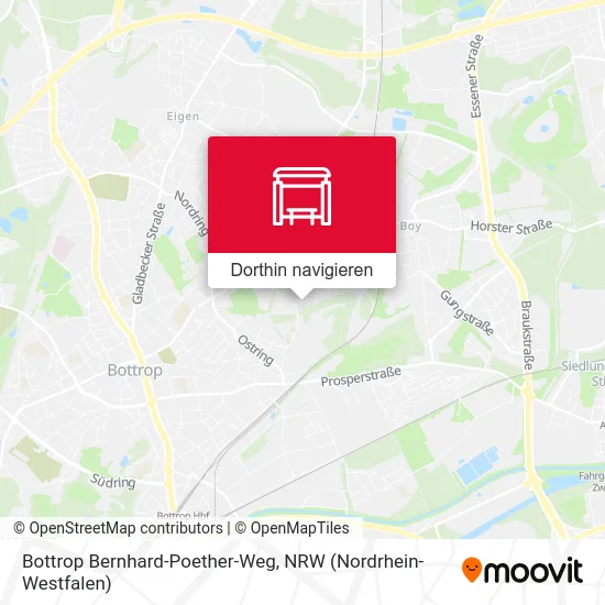 Bottrop Bernhard-Poether-Weg Karte