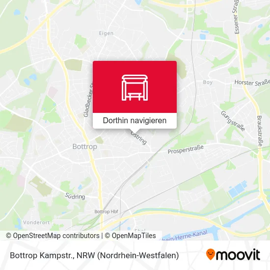 Bottrop Kampstr. Karte