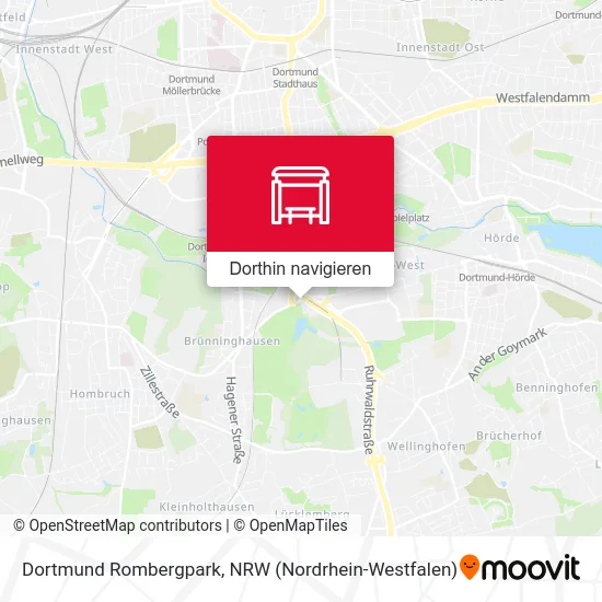 Dortmund Rombergpark Karte