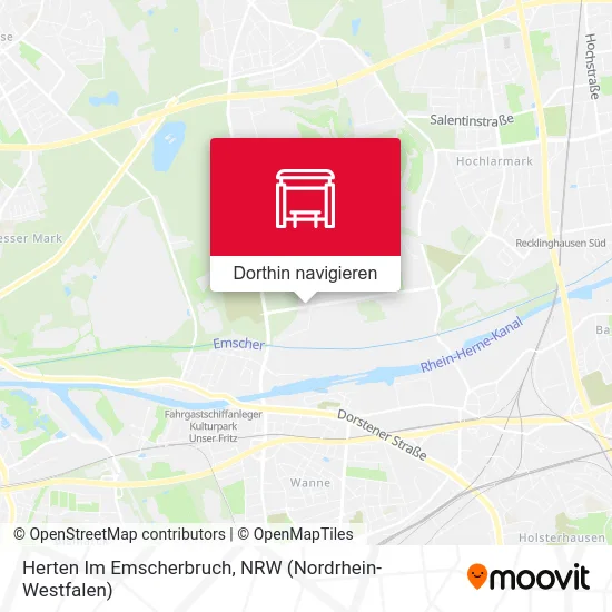 Herten Im Emscherbruch Karte