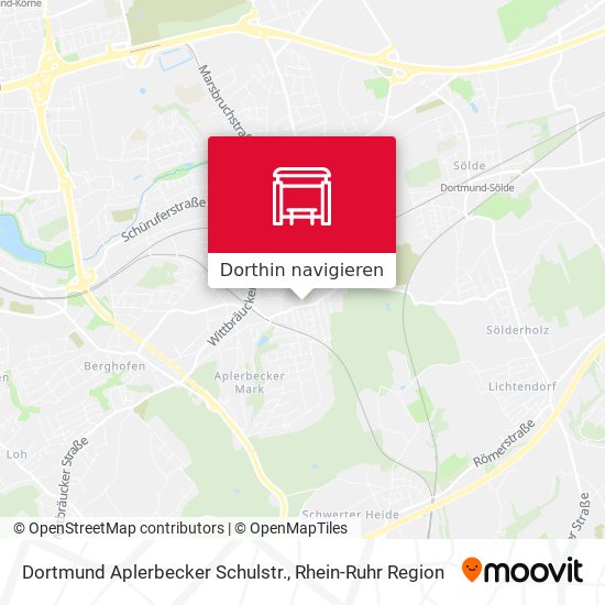 Dortmund Aplerbecker Schulstr. Karte
