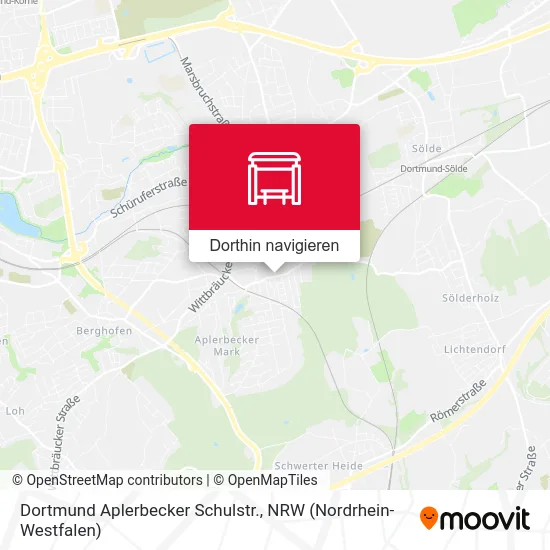Dortmund Aplerbecker Schulstr. Karte