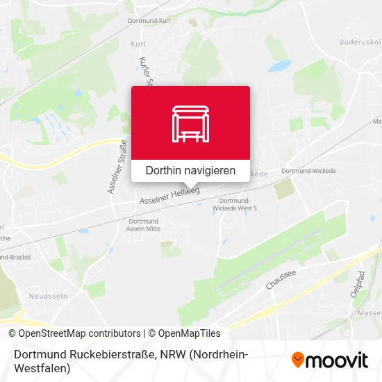 Dortmund Ruckebierstraße Karte