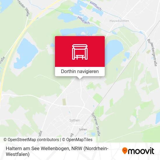 Haltern am See Wellenbogen Karte