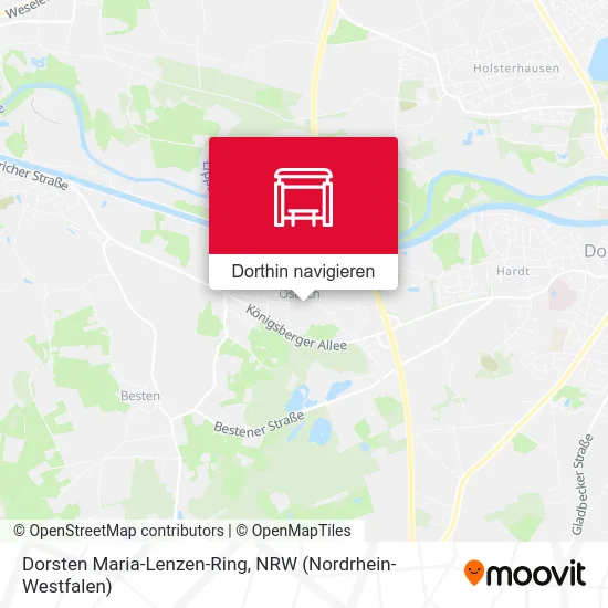 Dorsten Maria-Lenzen-Ring Karte