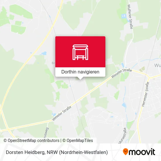 Dorsten Heidberg Karte