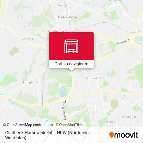 Gladbeck Harsewinkelstr. Karte