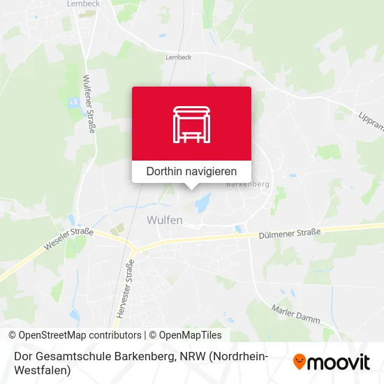 Dor Gesamtschule Barkenberg Karte