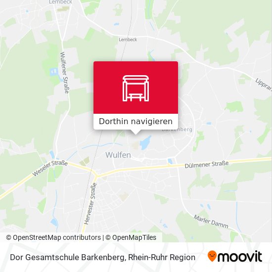 Dor Gesamtschule Barkenberg Karte