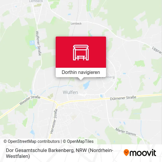 Dor Gesamtschule Barkenberg Karte