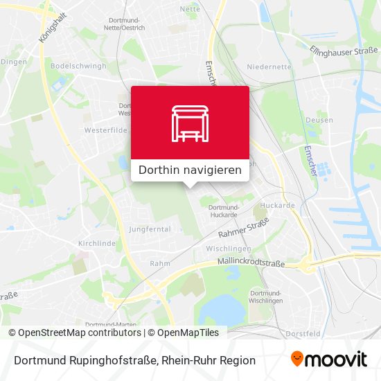 Dortmund Rupinghofstraße Karte