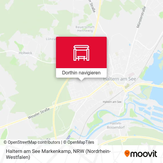 Haltern am See Markenkamp Karte