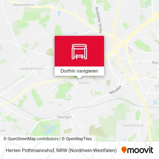 Herten Pothmannshof Karte