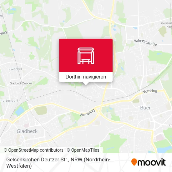 Gelsenkirchen Deutzer Str. Karte