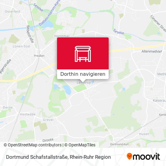Dortmund Schafstallstraße Karte