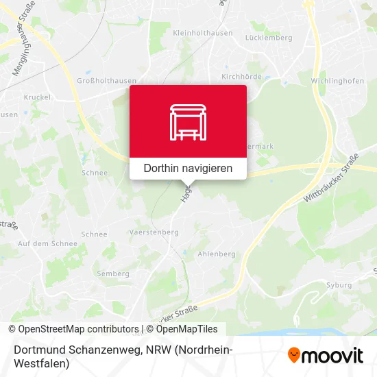 Dortmund Schanzenweg Karte