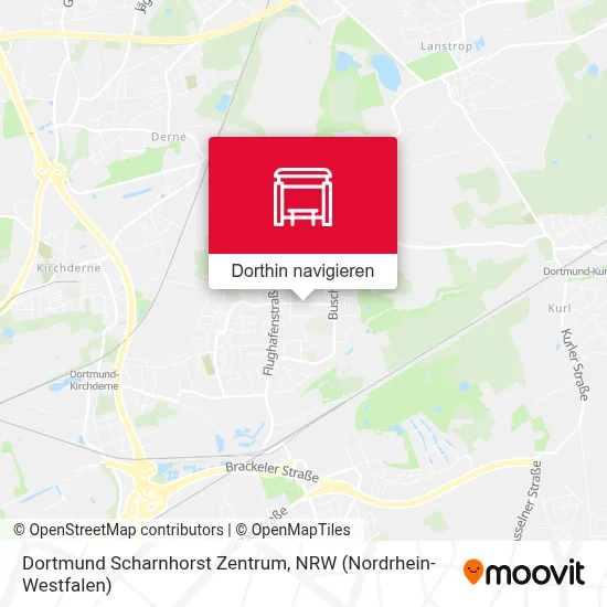 Dortmund Scharnhorst Zentrum Karte