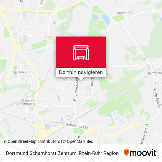 Dortmund Scharnhorst Zentrum Karte