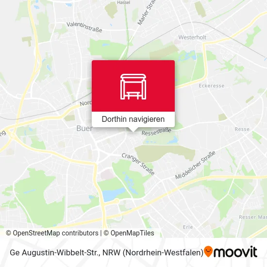 Ge Augustin-Wibbelt-Str. Karte