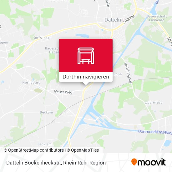 Datteln Böckenheckstr. Karte