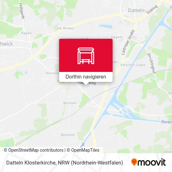 Datteln Klosterkirche Karte