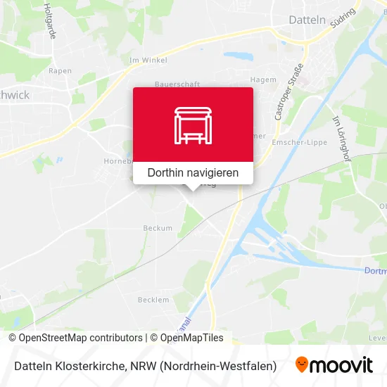 Datteln Klosterkirche Karte